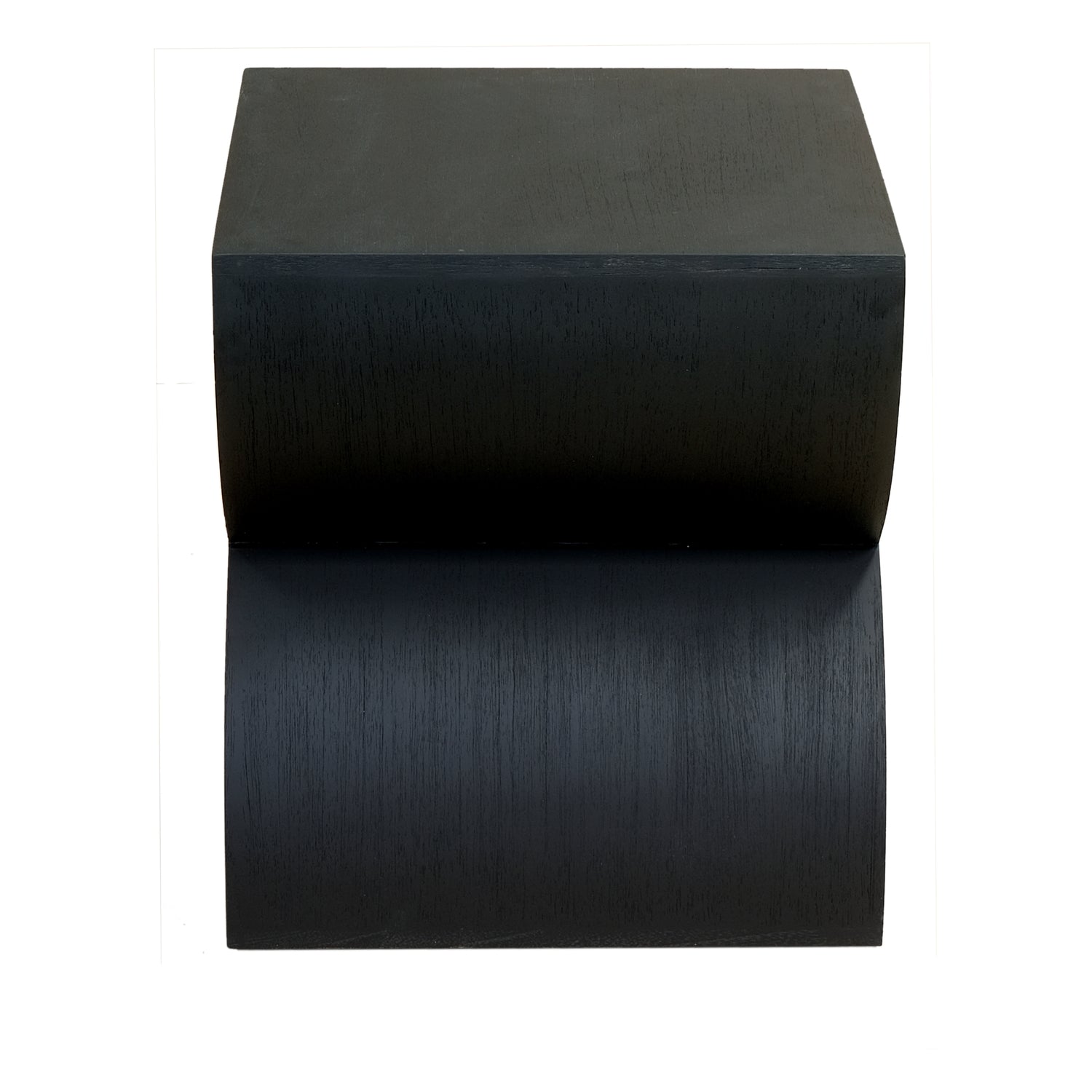 Table d'appoint moderne en bois avec plateau rond compact pour salon